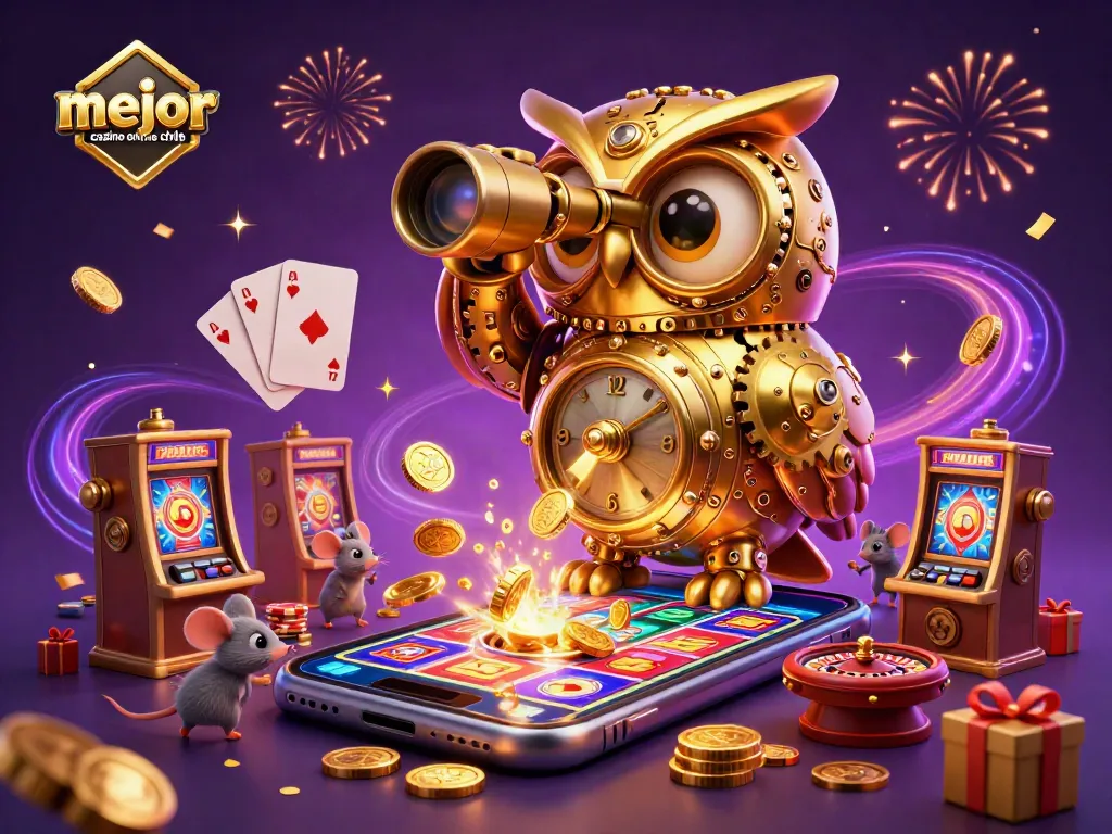 Disfruta el mejor casino online en Chile con una escena animada de ganar premios y bonificaciones en tragamonedas.