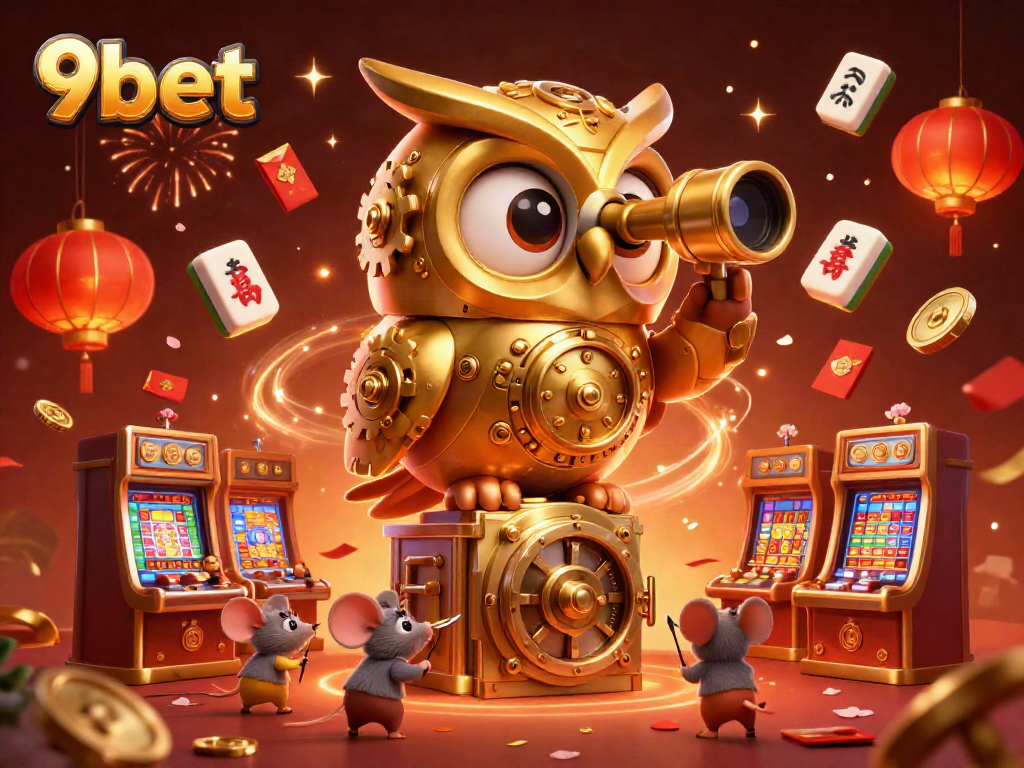 Experience thrilling slots and games at 9bet in a vibrant, immersive casino environment.
