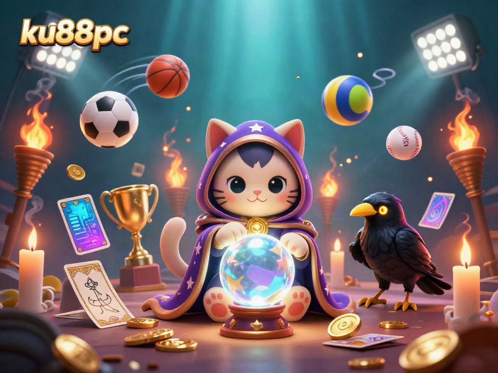 Experience thrilling sports betting with ku88pc showcased by dynamic 3D characters and game elements.