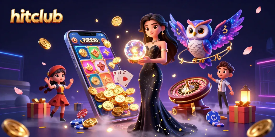 Win big at hitclub with enchanting casino elements including vibrant games and mystical features.
