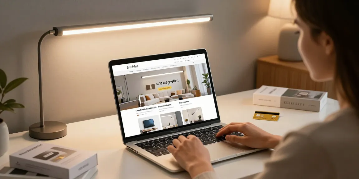 Sina magnetica lighting solutions on an online shopping platform showcasing best deals and product reviews.